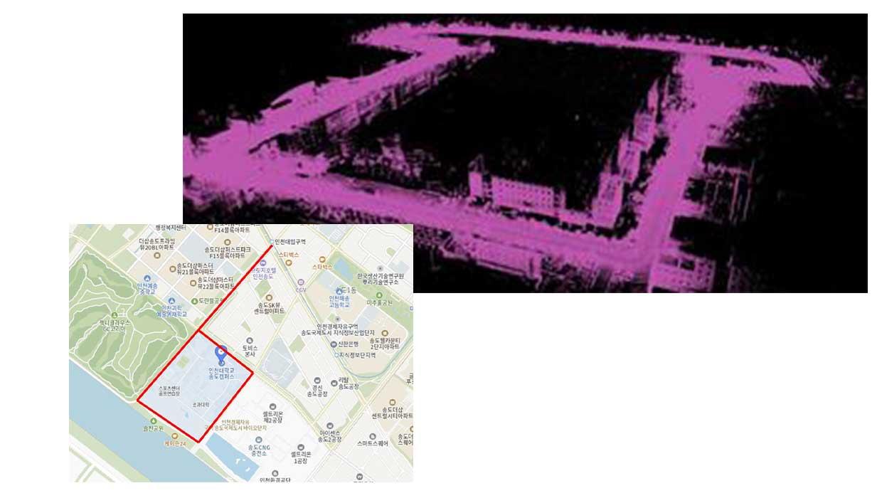 인천대학교, 학부생이 라이드플럭스와 함께 개발한 자율주행 인천 송도 시내 주행 성공 대표이미지