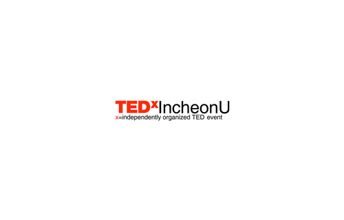 TED x IncheonU x=independently organized TED Event, unexpecTED 로고